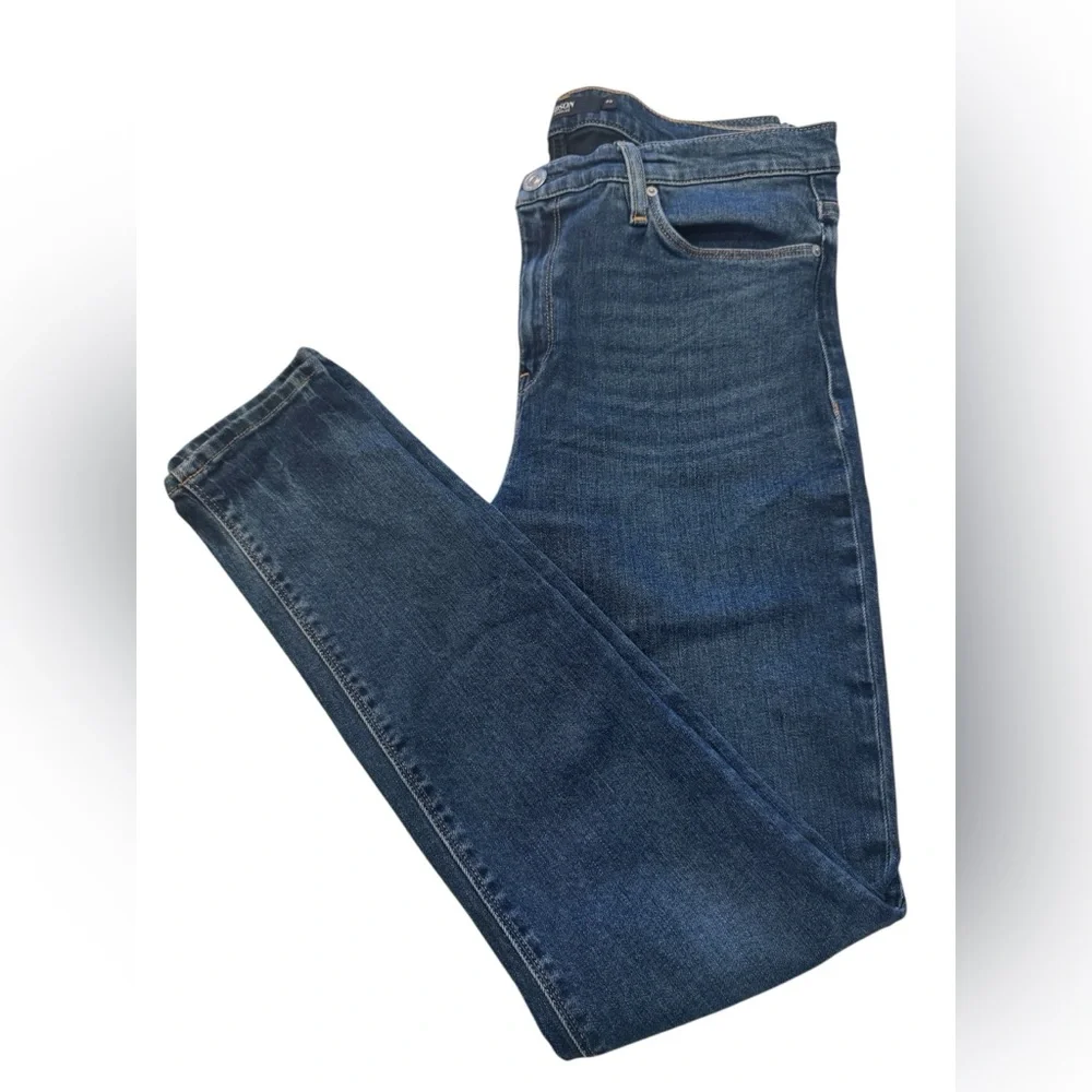 Hudson Jeans Women's Skinny Jeans - Dark Blue - Picture 4 of 6